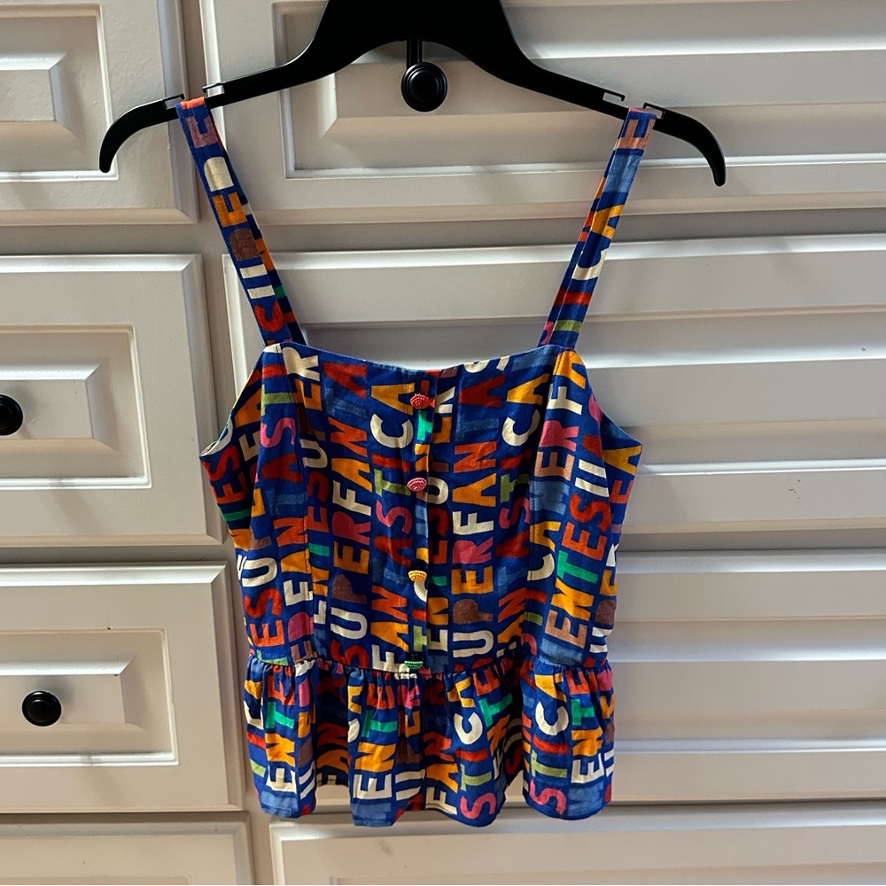 Farm Rio Fantastic Peplum Tank - Picture 4 of 8